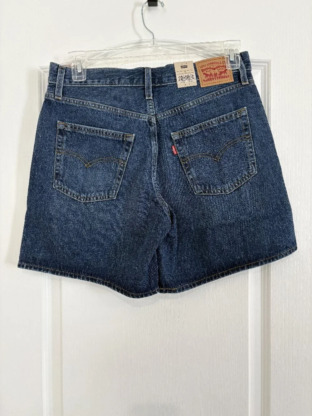 Levi’s '94 Baggy Jean Shorts Mid Rise 100% Cotton Blue Size 29 NEW